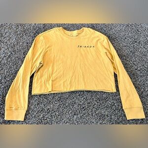 Friends brand juniors short Long sleeved Tshirt